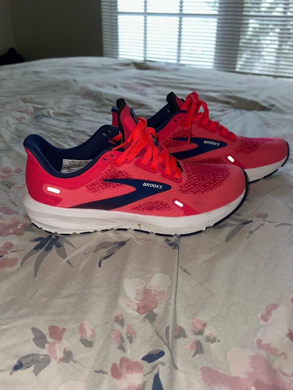 Brooks Kids' Running Sneakers in Bright Pink and Navy